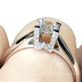 Hot Sale Classic Gic Certification Round Top Diamond Ring Natural Diamond Jewelry